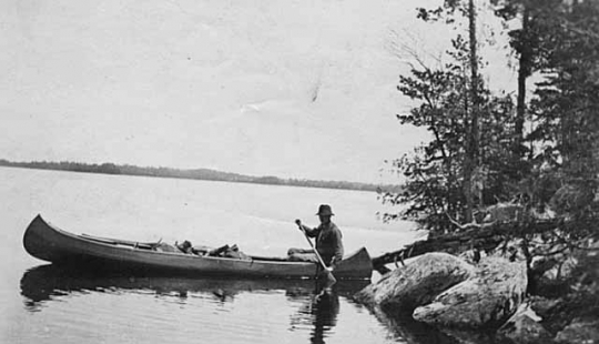 Hand Painted Map of the Boundary Waters Canoe Area, Rainy Lake, Northern Minnesota, 1930 / Vintage BWCA / Old BWCA Map / Rainy fashion Lake Map